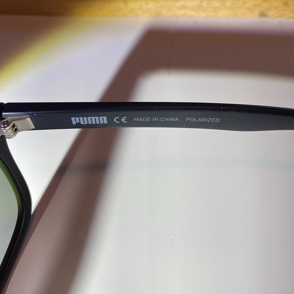 Puma sunglasses unisex polarized black matte PE0044SC0S - Picture 5 of 9